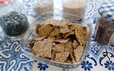 Recette de crackers aux graines : Une recette festive, naturo et zéro déchet